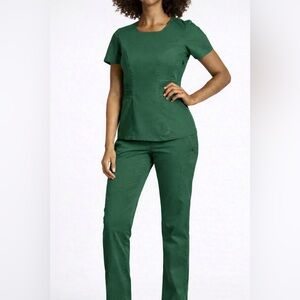 Jaanuu Teal Straight Leg Pants